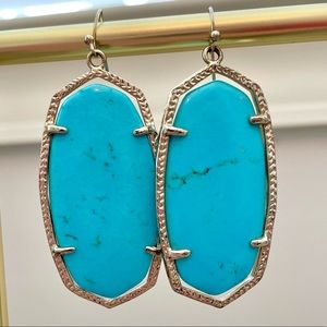 Kendra Scott Danielle Earrings in Turquoise